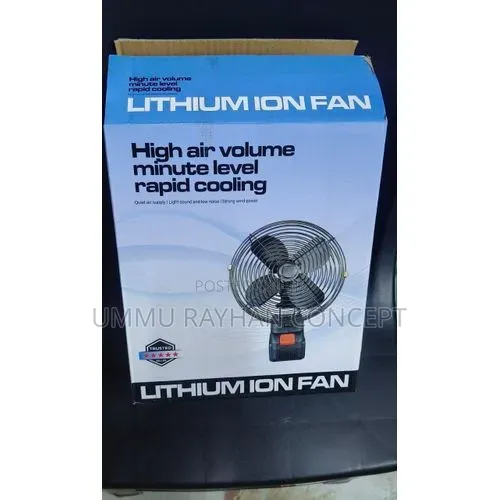 Lithium Metal Rechargeable Fan