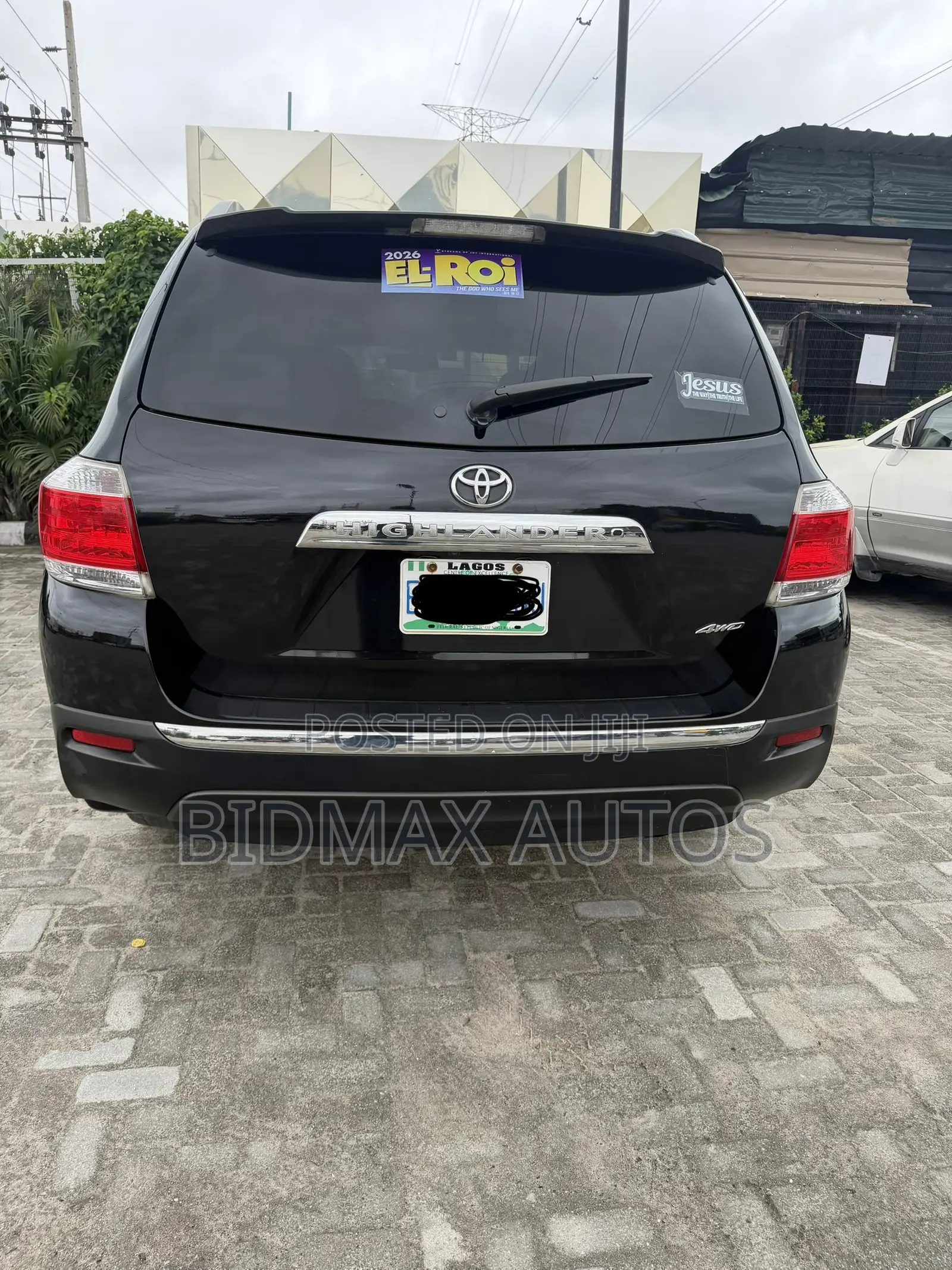 Toyota Highlander 3.5L 4WD 2013 Black