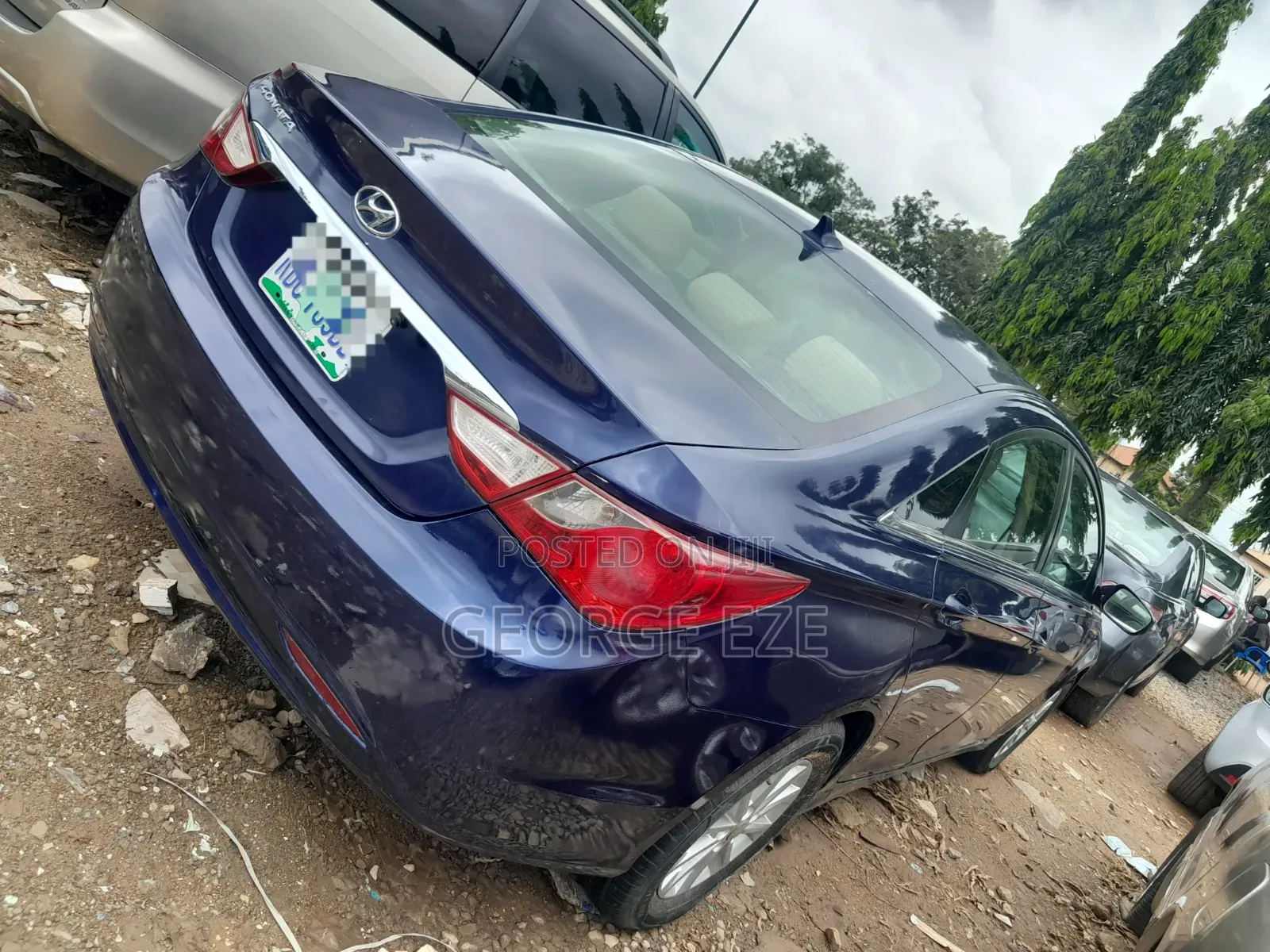 Hyundai Sonata 2012 Blue