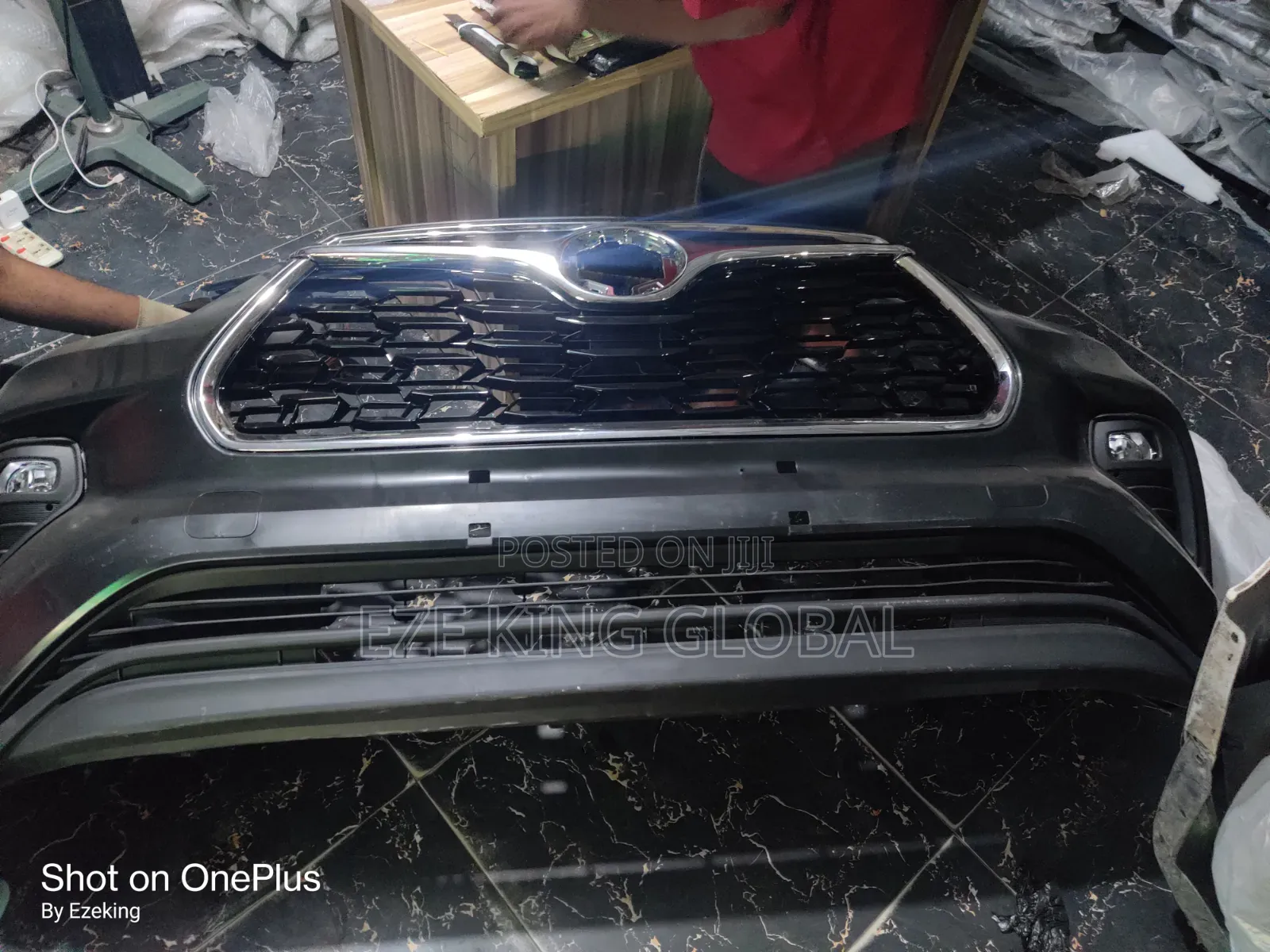 Complete Front Bumper Toyota Highlander 2021