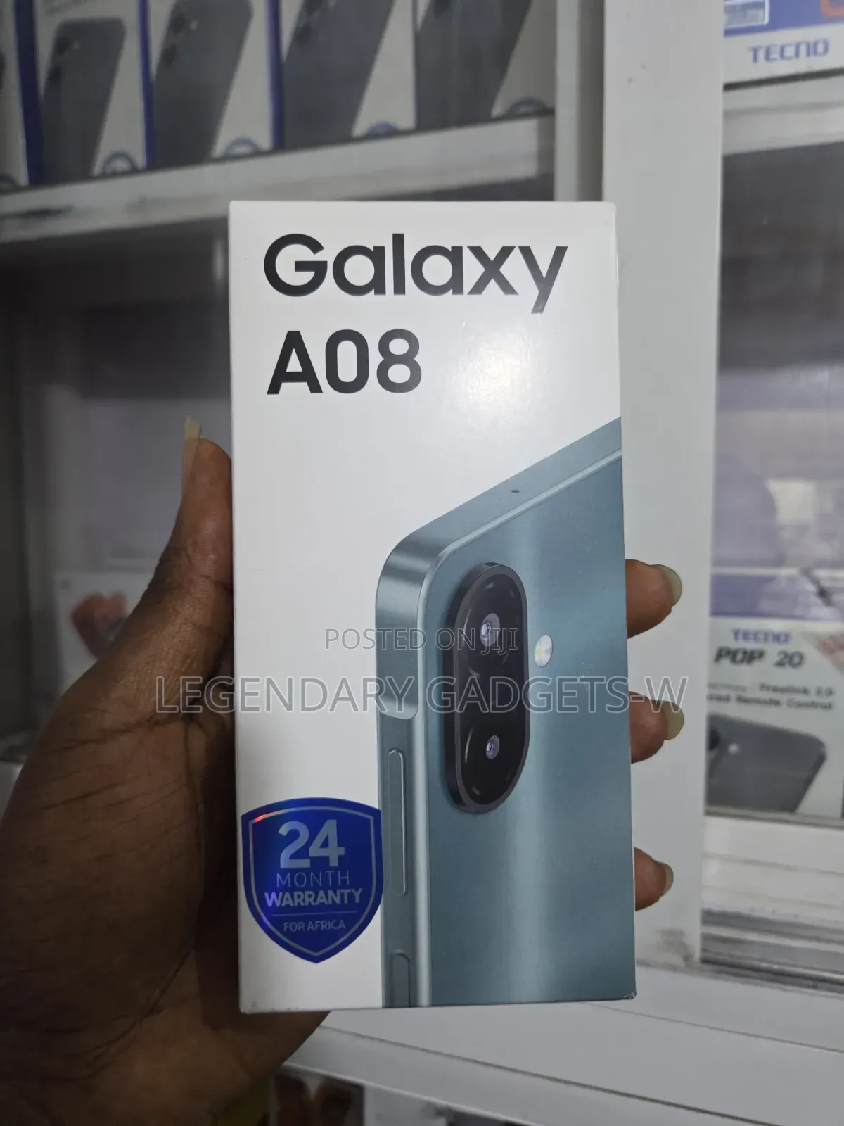 New Samsung Galaxy A08 64 GB Black