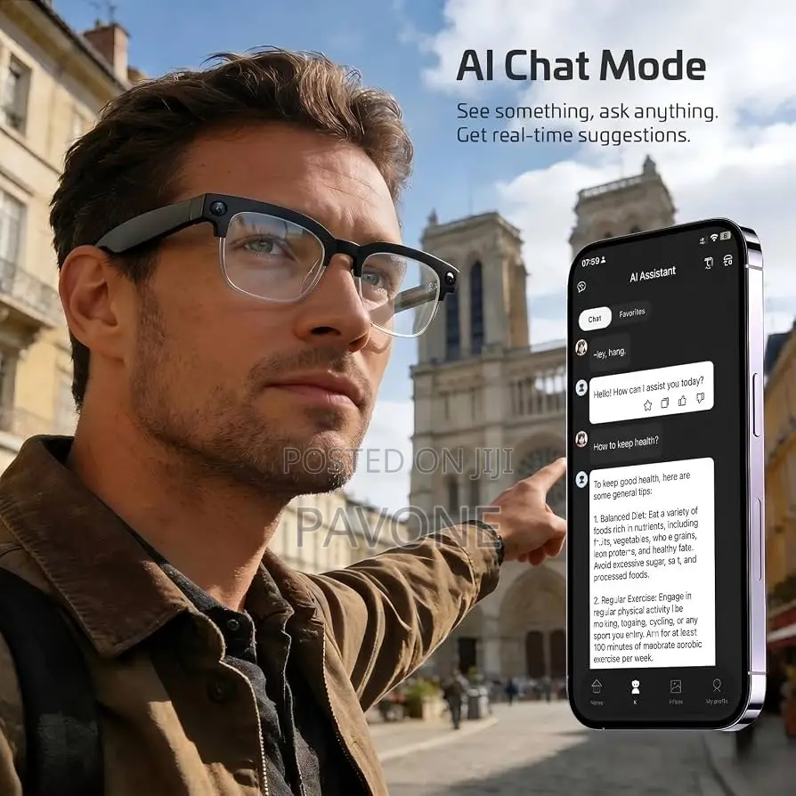 BooaBei AI Smart Eye-Glasses