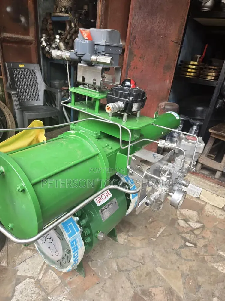 6x600ps Ball Valve Master Shutdown Valve Complete With Atuators