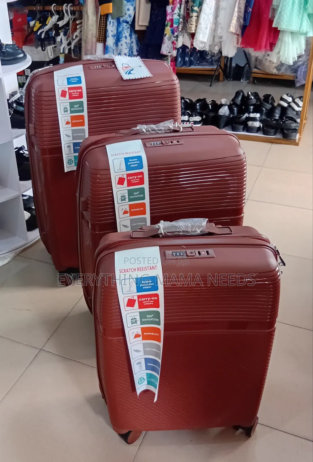 3-Piece Premium Luggage Set | Travel Suitcase Set