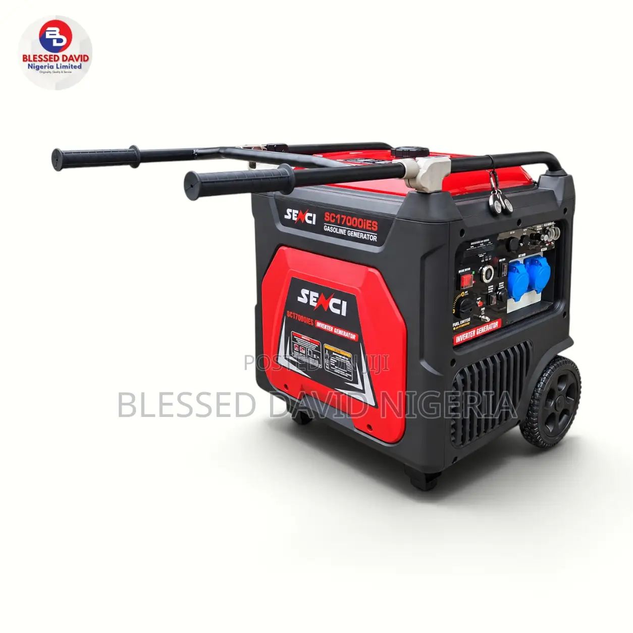 Senci SC17000iES 10.2kva / 11.2kva Quiet Petrol Inverter Generator
