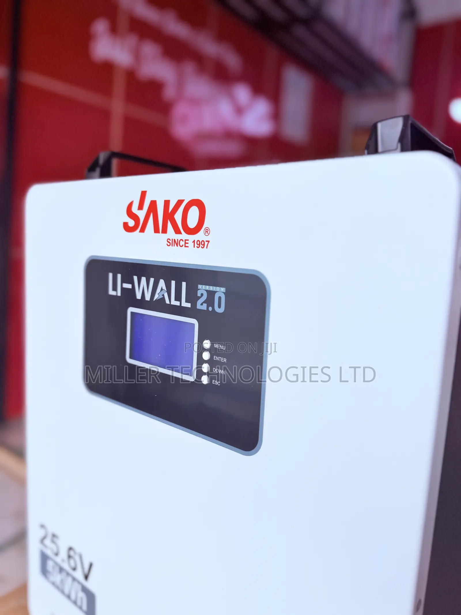 SAKO 24V 5kWh Wall-Mounted Lithium Battery – Li-Wall Series