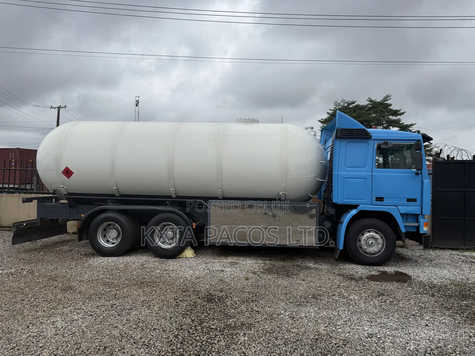 15tons Gas Truck 15MT LPG Bobtail Gas Tank
