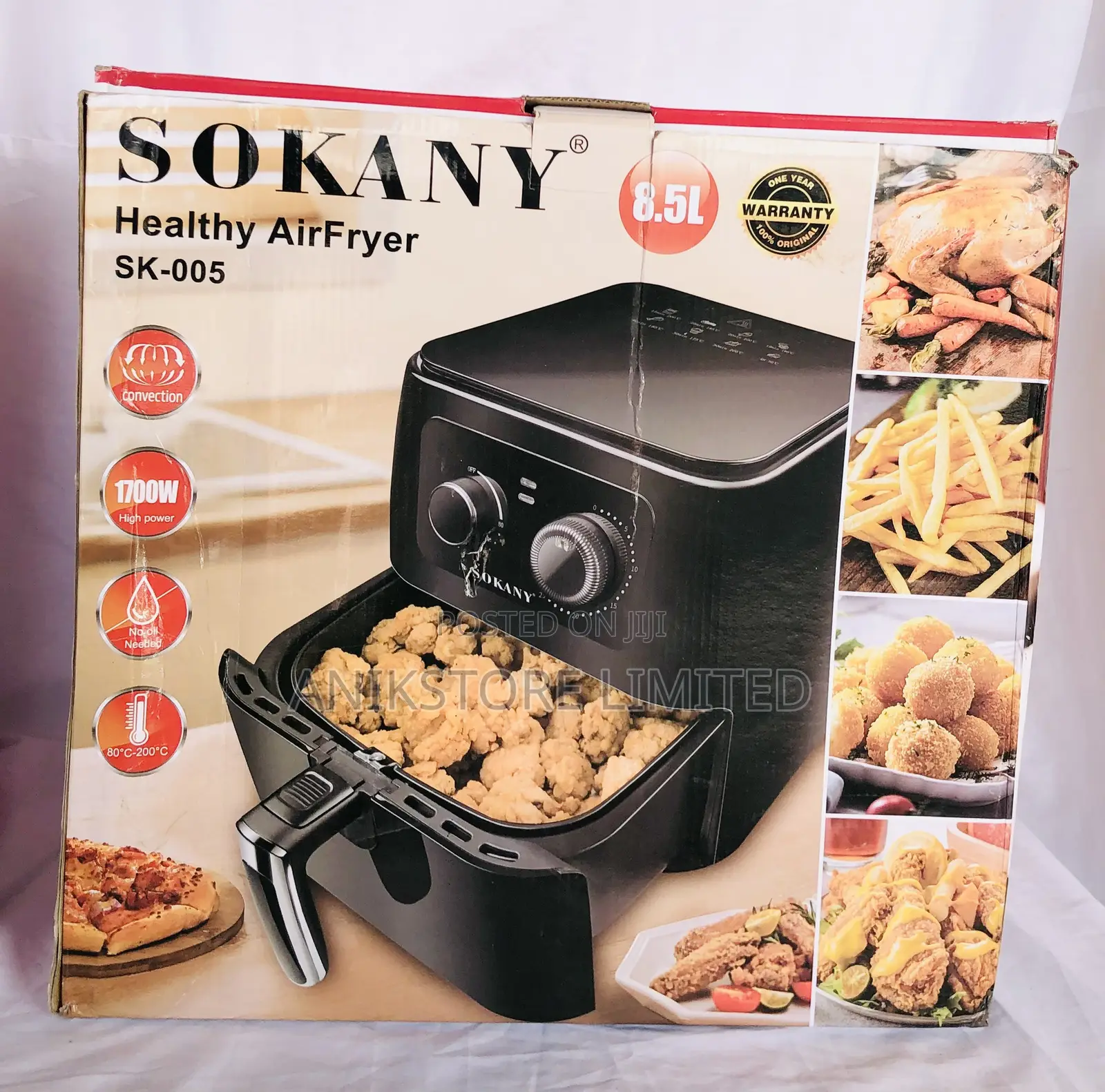 Sokany Air-Fryer 8.5L (SK-005)