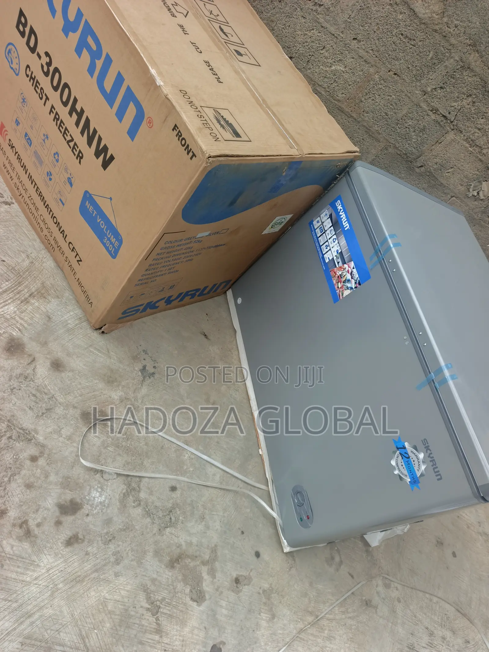 Skyrun BD-300HNW Premium Chest Freezer for Modern Homes