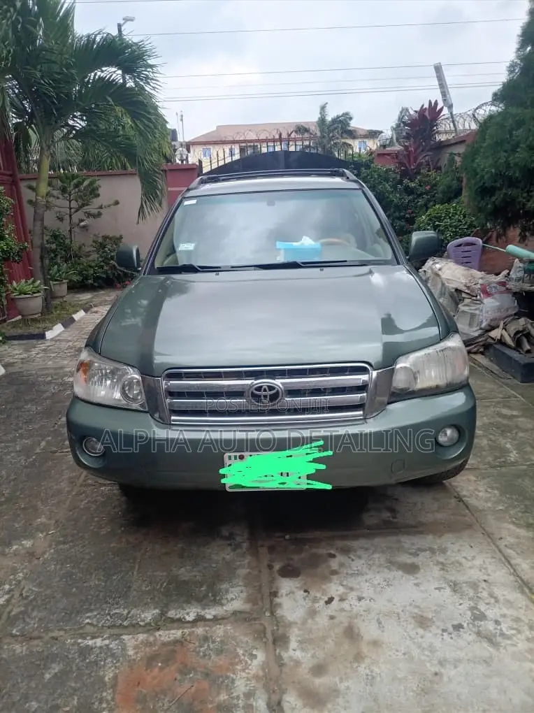Toyota Highlander 2006 Green