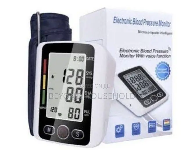 Digital Electronic Blood Pressure Monitor With Voice Function