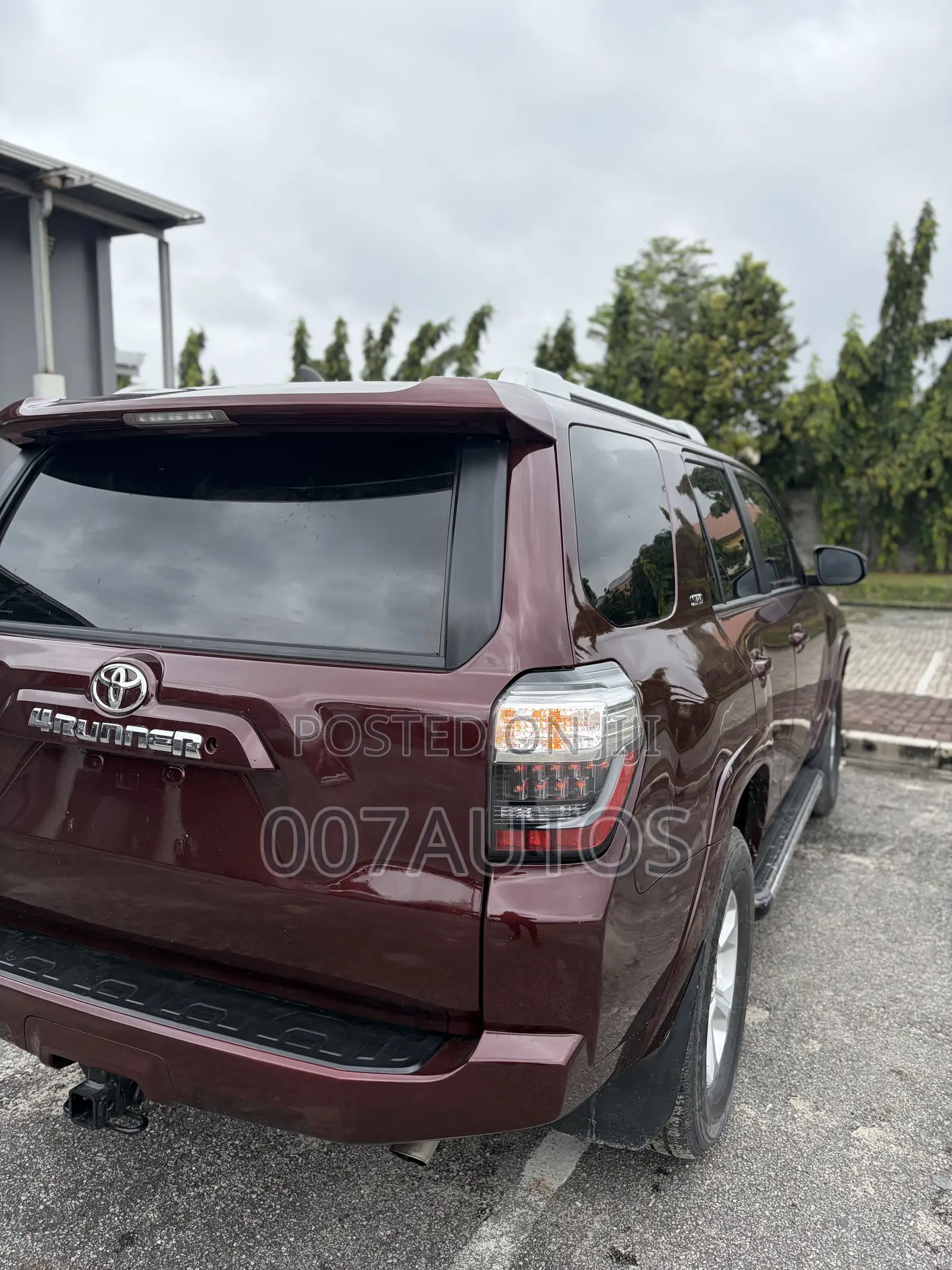 Toyota 4-Runner SR5 4dr 4x4 (4.0L 6cyl 5A) 2016 Burgundy