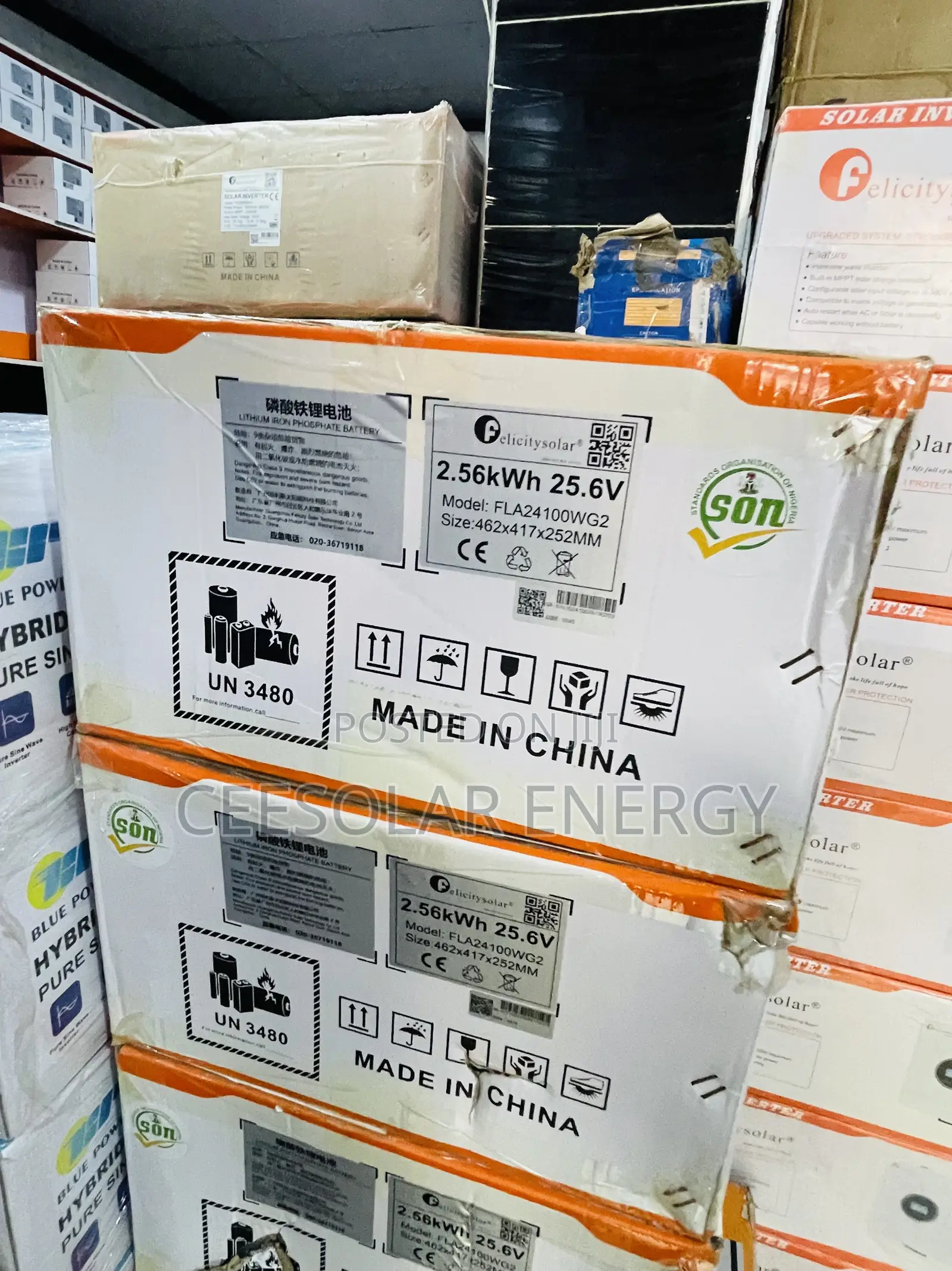 2.5kw 24v Felicity Battery