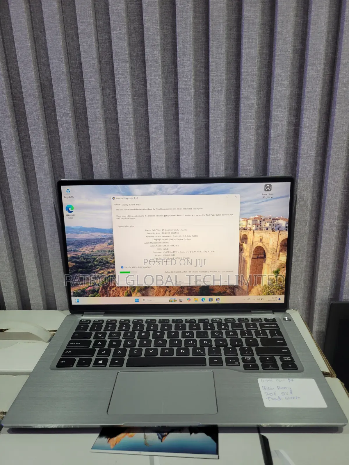 Laptop Dell Latitude 7400 2-in-1 16GB Intel Core i7 SSD 256GB