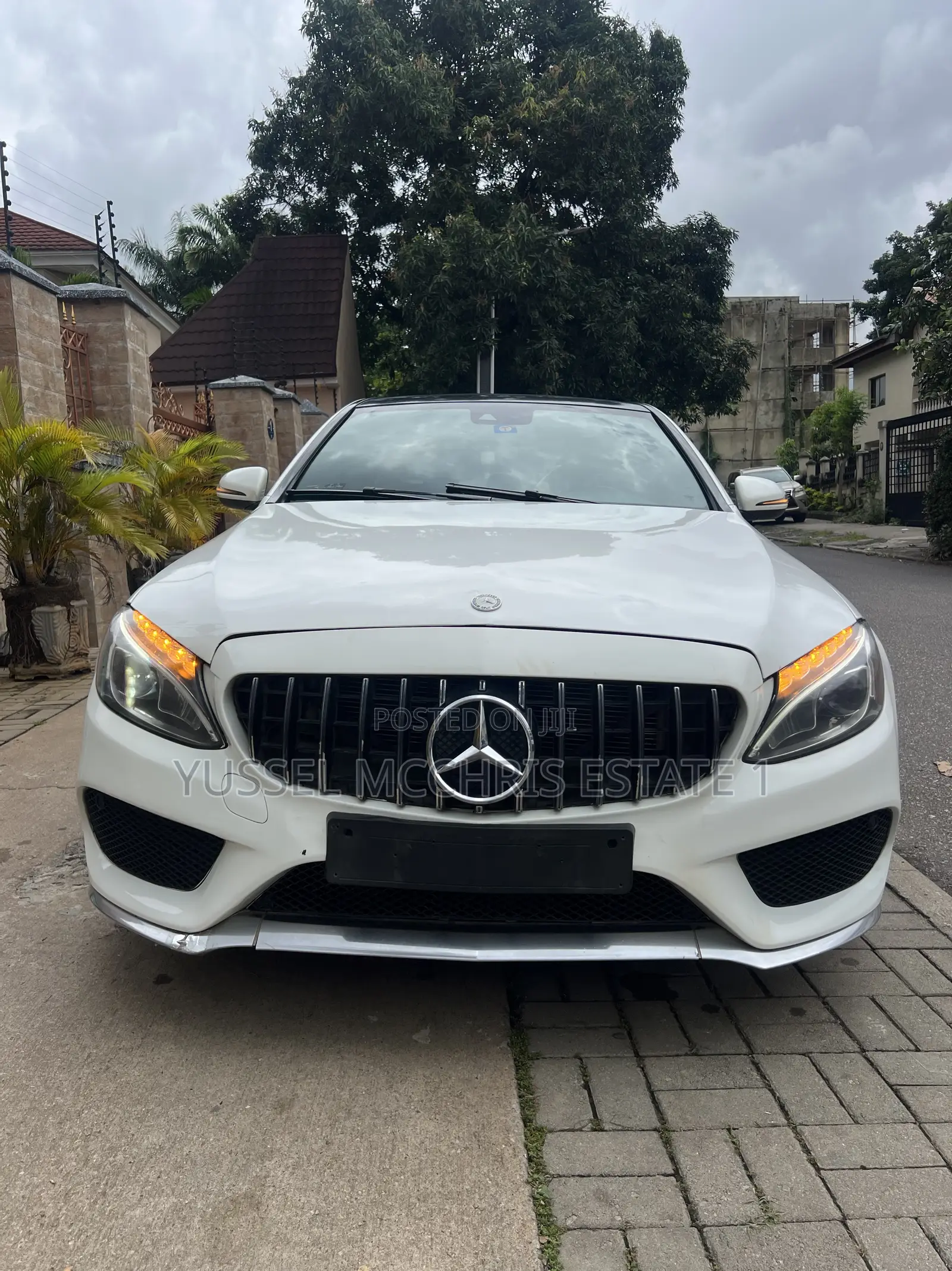 Mercedes-Benz C300 Luxury 4Matic Sedan AWD (2.0L 4cyl 7A) 2016 White