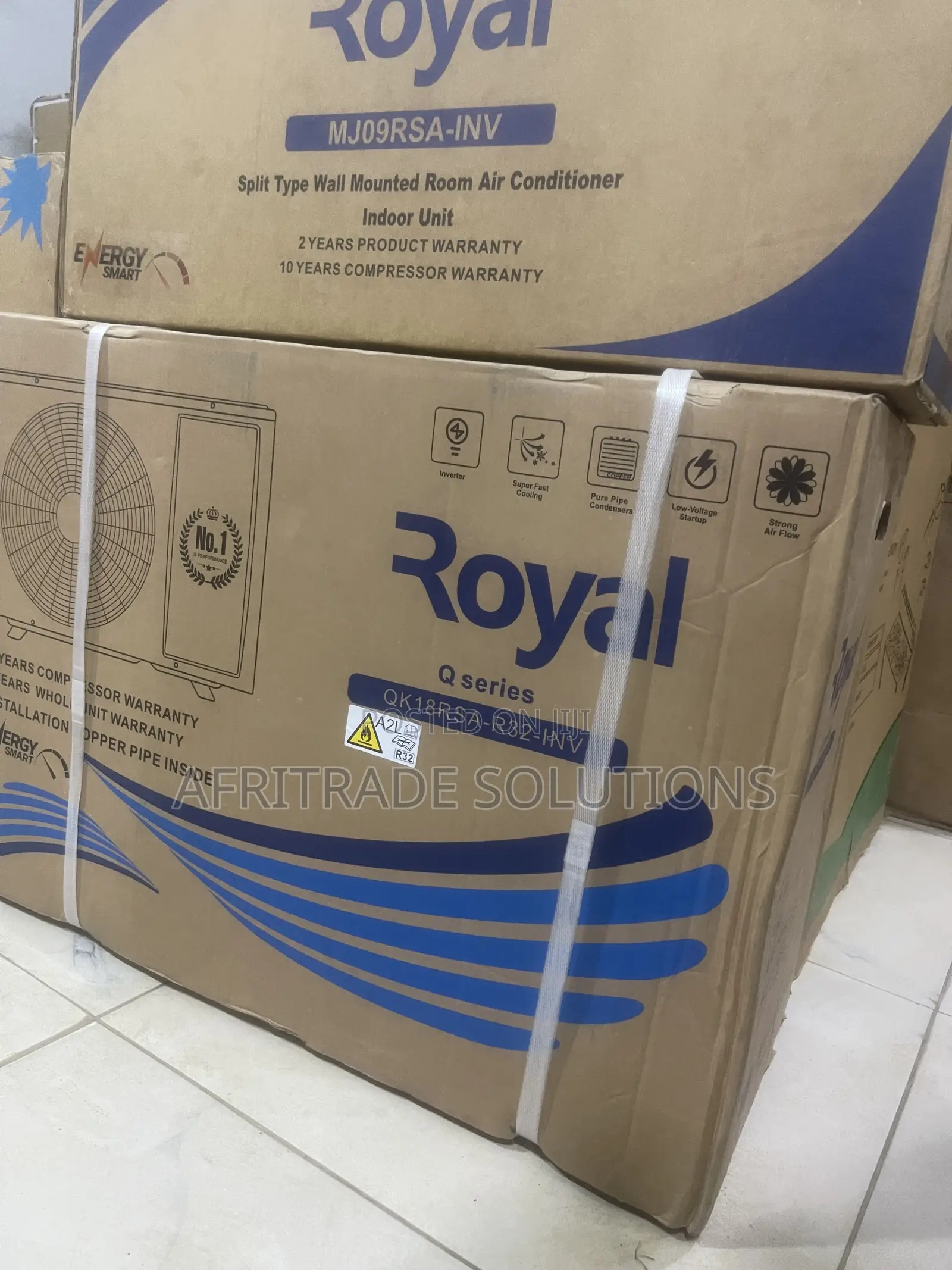 Royal 2HP Inverter Split AC | Cool Air, Clean Look