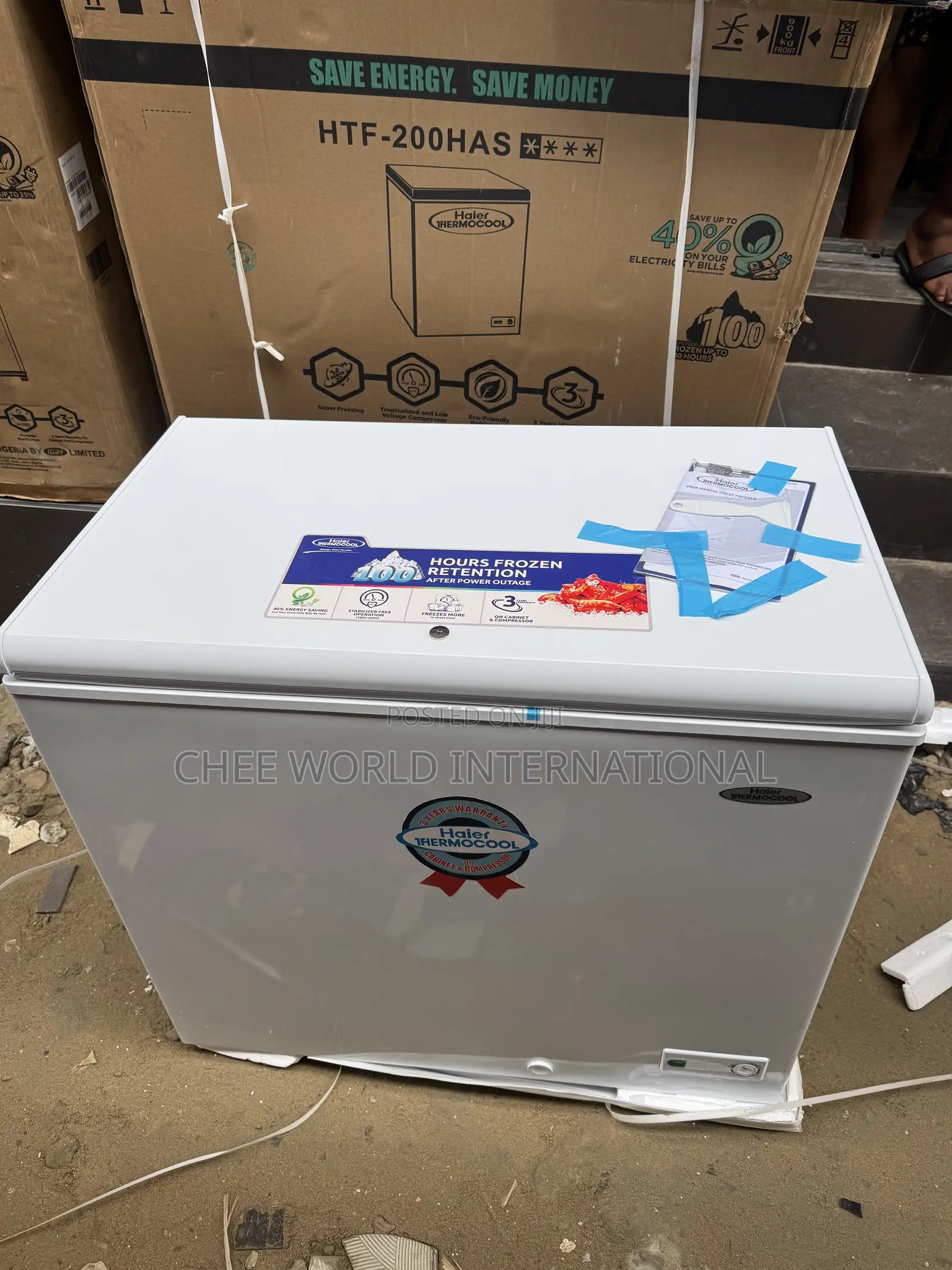 Brand New Original Haier Thermocool 200 Litres Chest Freezer