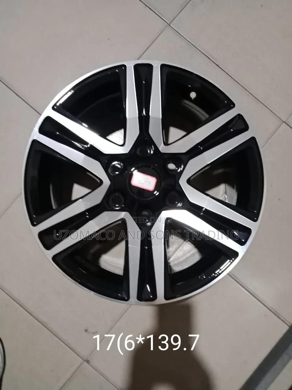 Toyota Hilux/L / Prado 17-Inch Alloy Rim -6*139 Machined Face