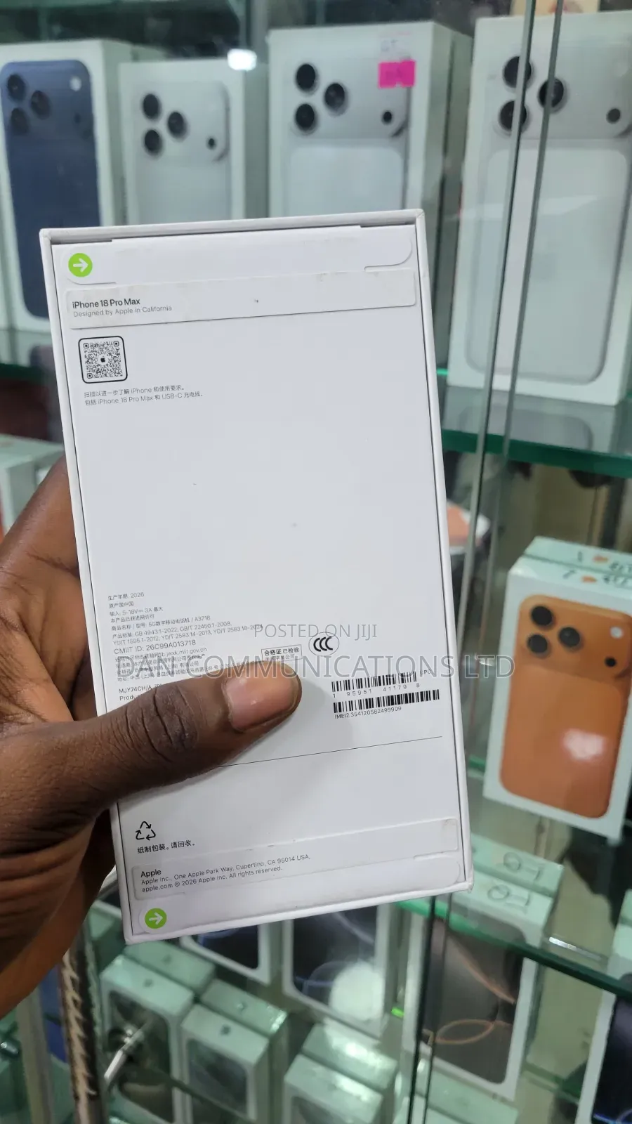 New Apple iPhone 18 Pro Max 512 GB Silver