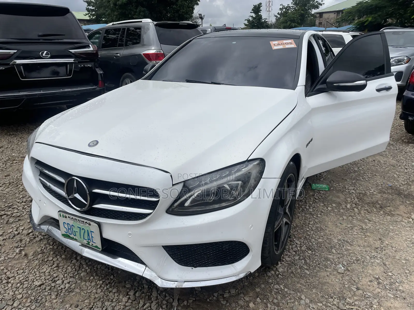 Mercedes-Benz C300 2017 White