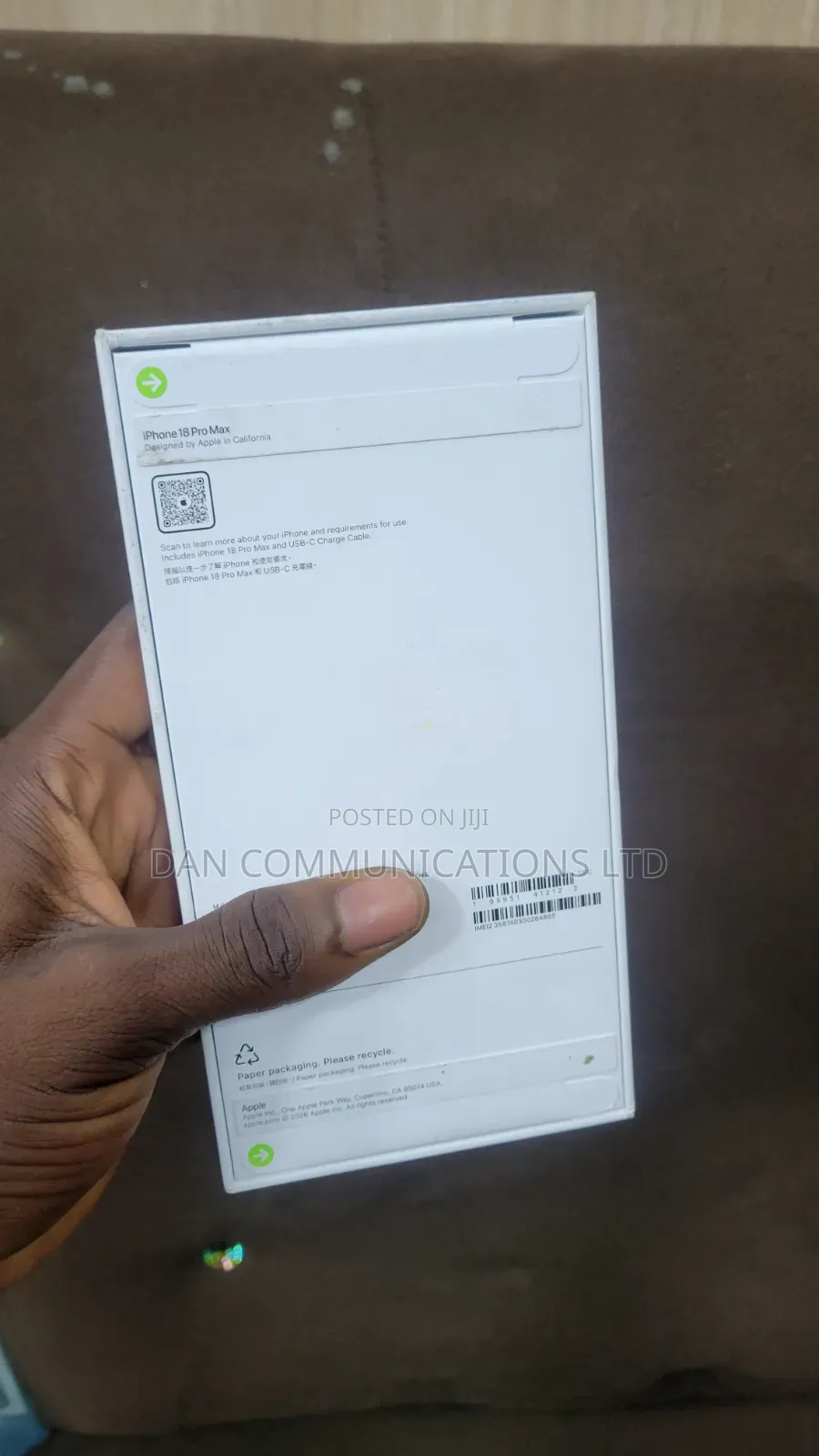 New Apple iPhone 18 Pro Max 256 GB Red