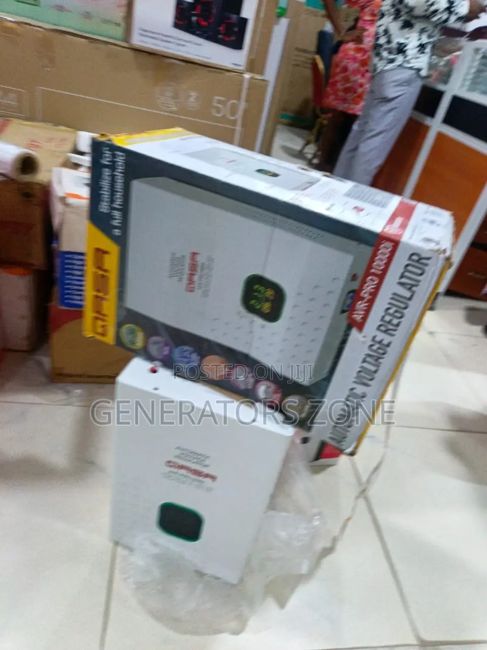 QASA 10KVA Automatic Voltage Control Stabilizer