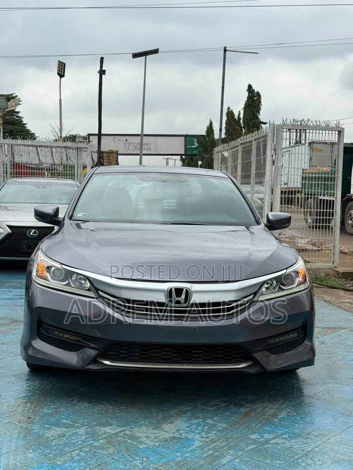 Honda Accord Sport SE 4dr Sedan FWD (2.4L 4cyl 2A) 2017 Gray
