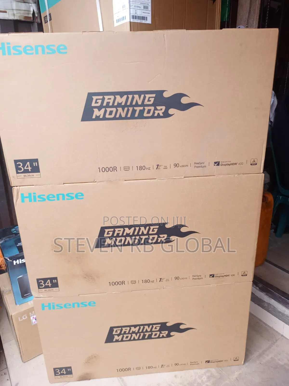 Hisense 34” WQHD Curved Gaming Monitor | Mon34g6k-Pro