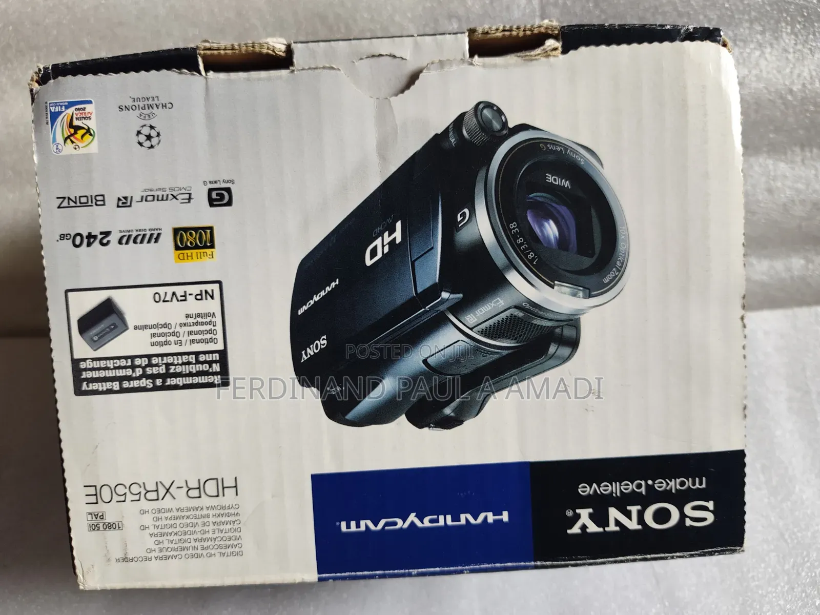 Sony FULL HD Video and Photo Camera With Super Night Vision and G Lens
