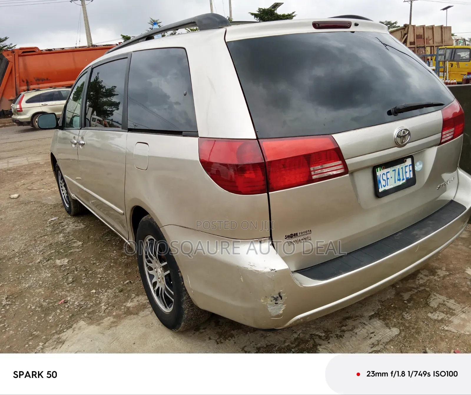 Toyota Sienna 2005 Silver