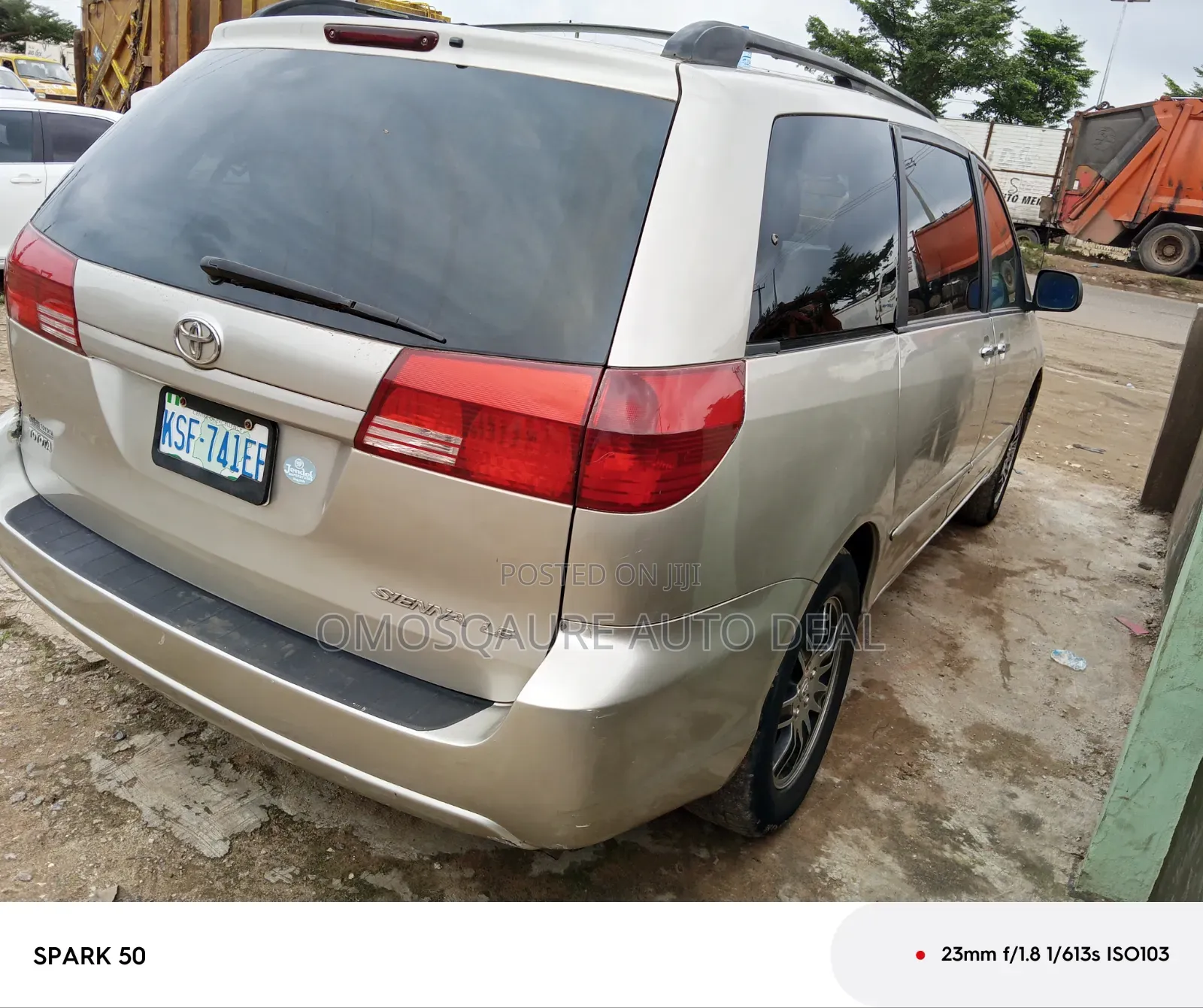 Toyota Sienna 2005 Silver