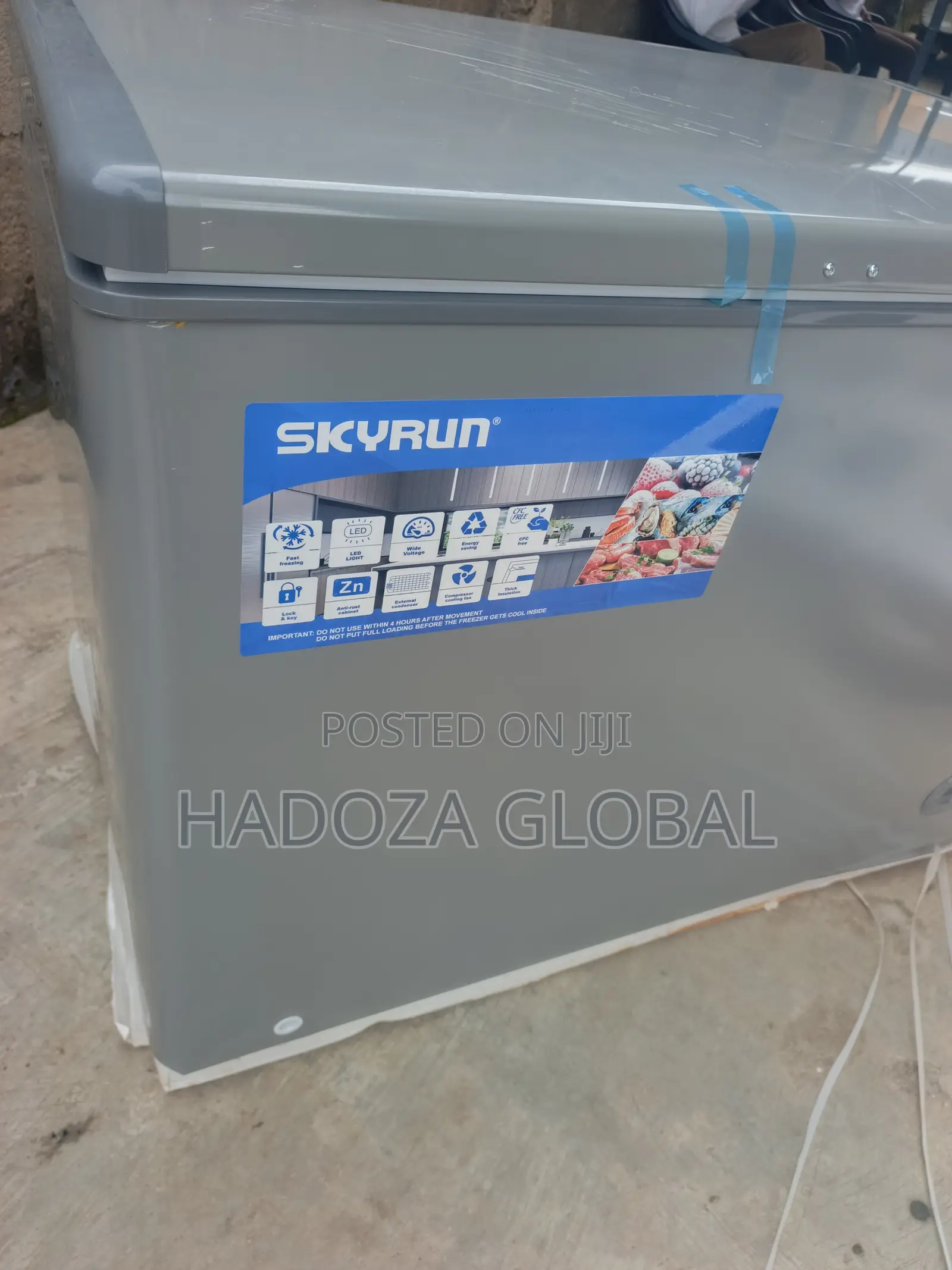 Skyrun BD-300HNW Large-Capacity Freezer for Food Businesses