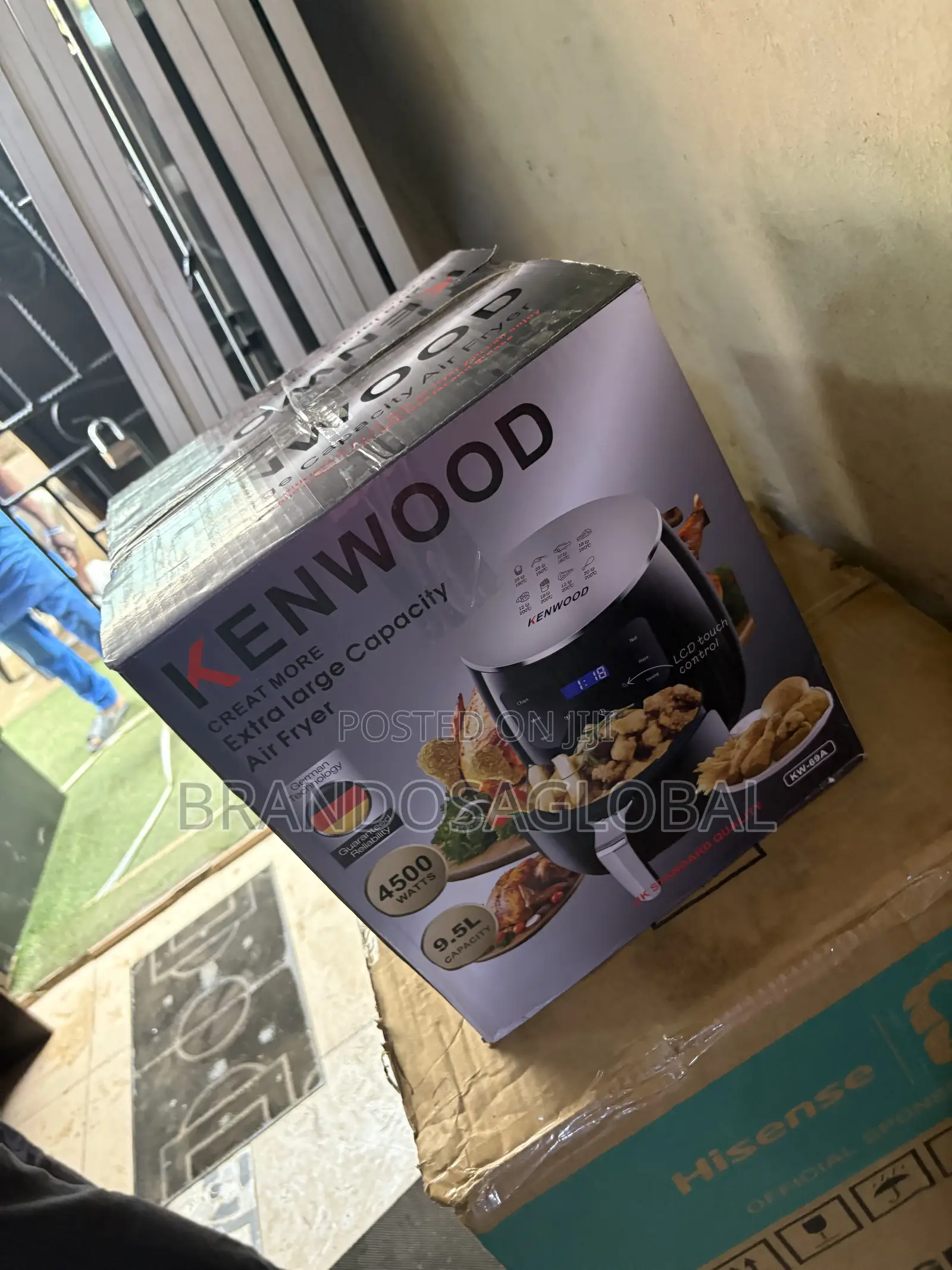 Kenwood 9.5L Large Family Air Fryer