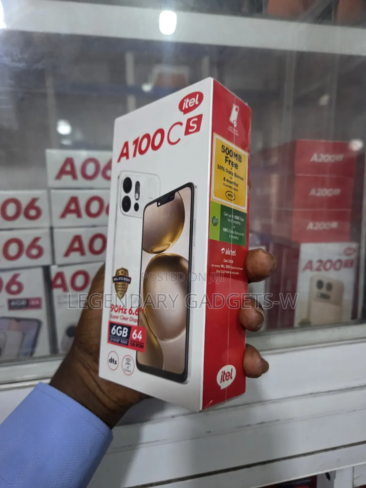 New Itel A100C 64 GB
