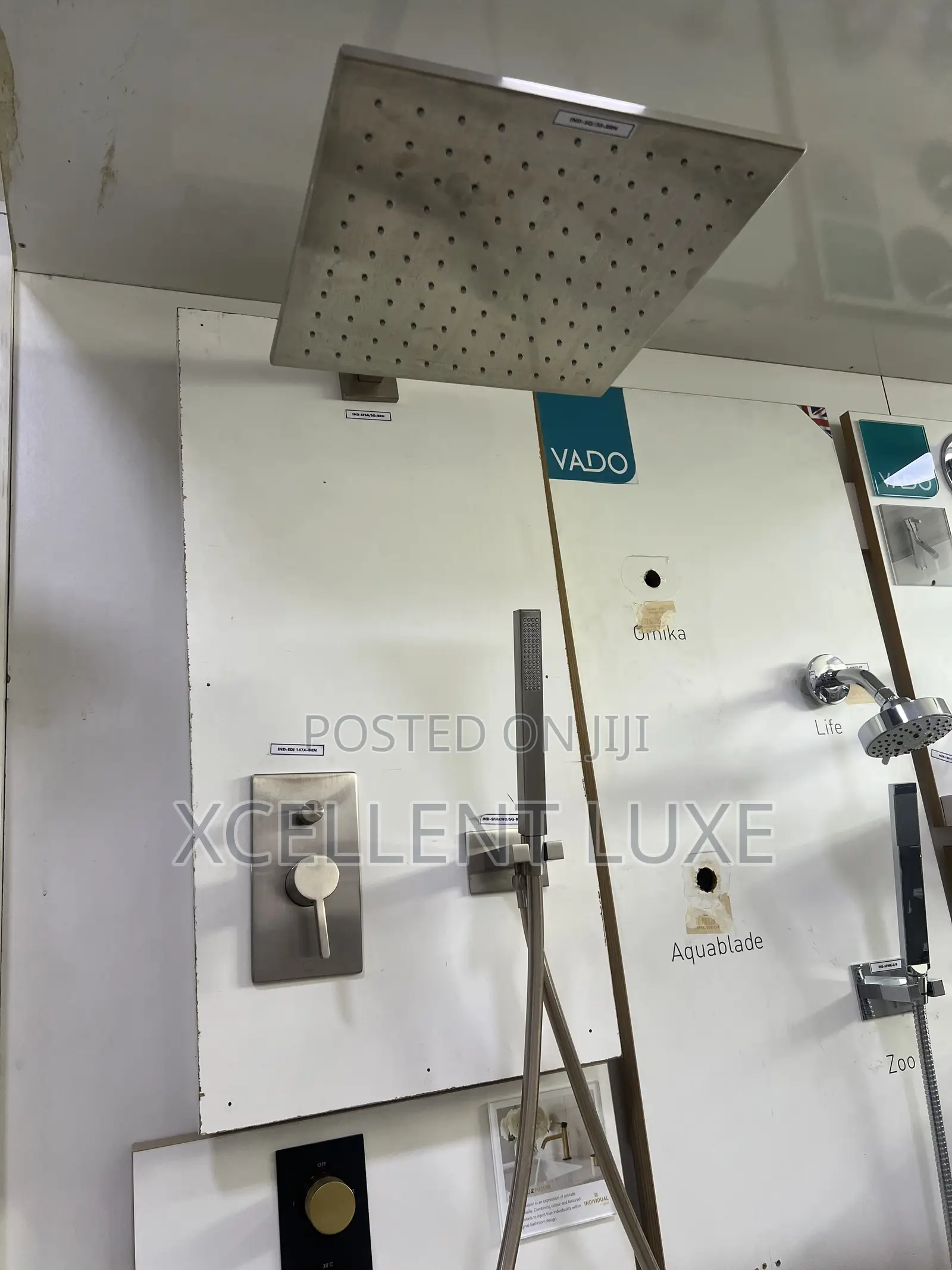 VADO Phase Concealed Shower Mixer With Shower Diverter( Made in Uk)