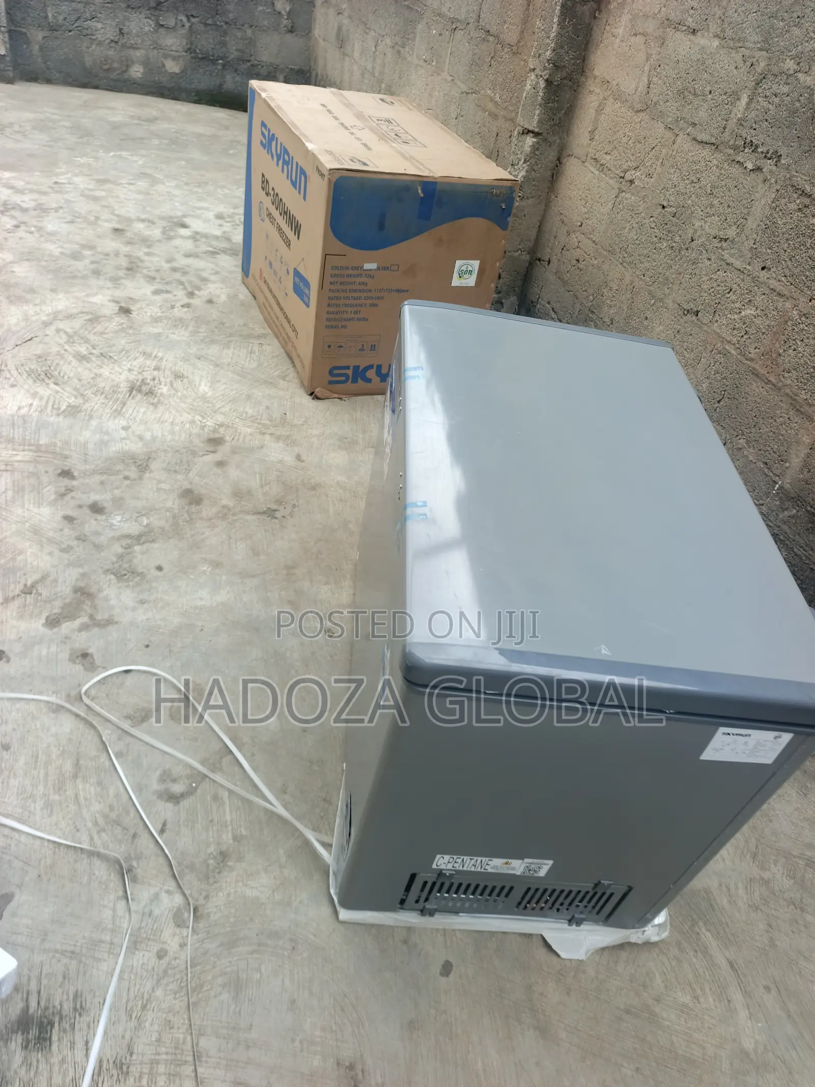 Skyrun BD-300HNW Freezer for Preserving Fresh Food Longer