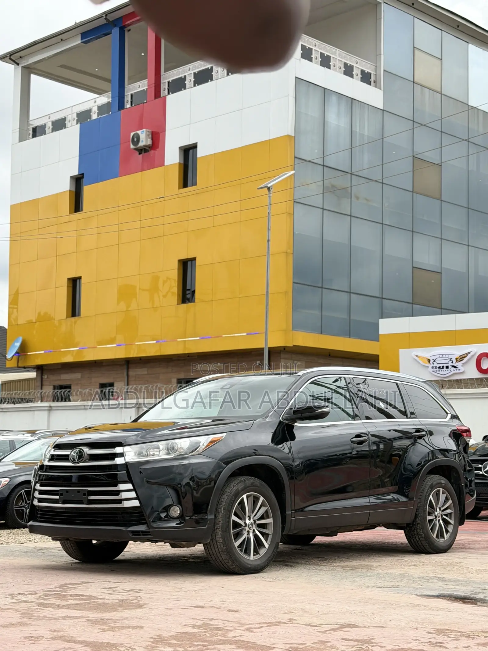 Toyota Highlander XLE 2019 Black