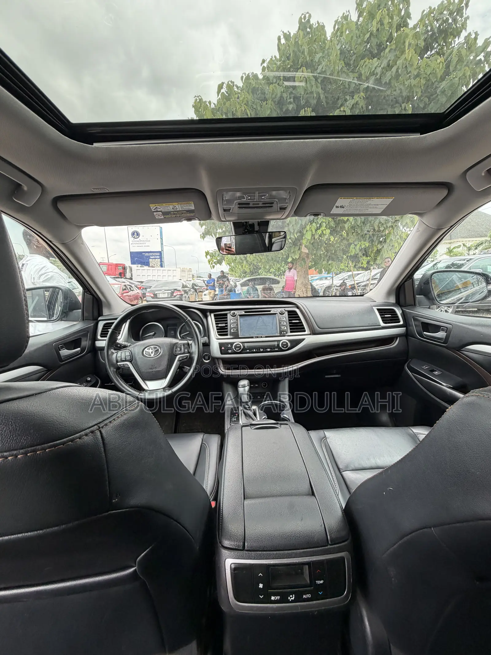 Toyota Highlander XLE 2019 Black