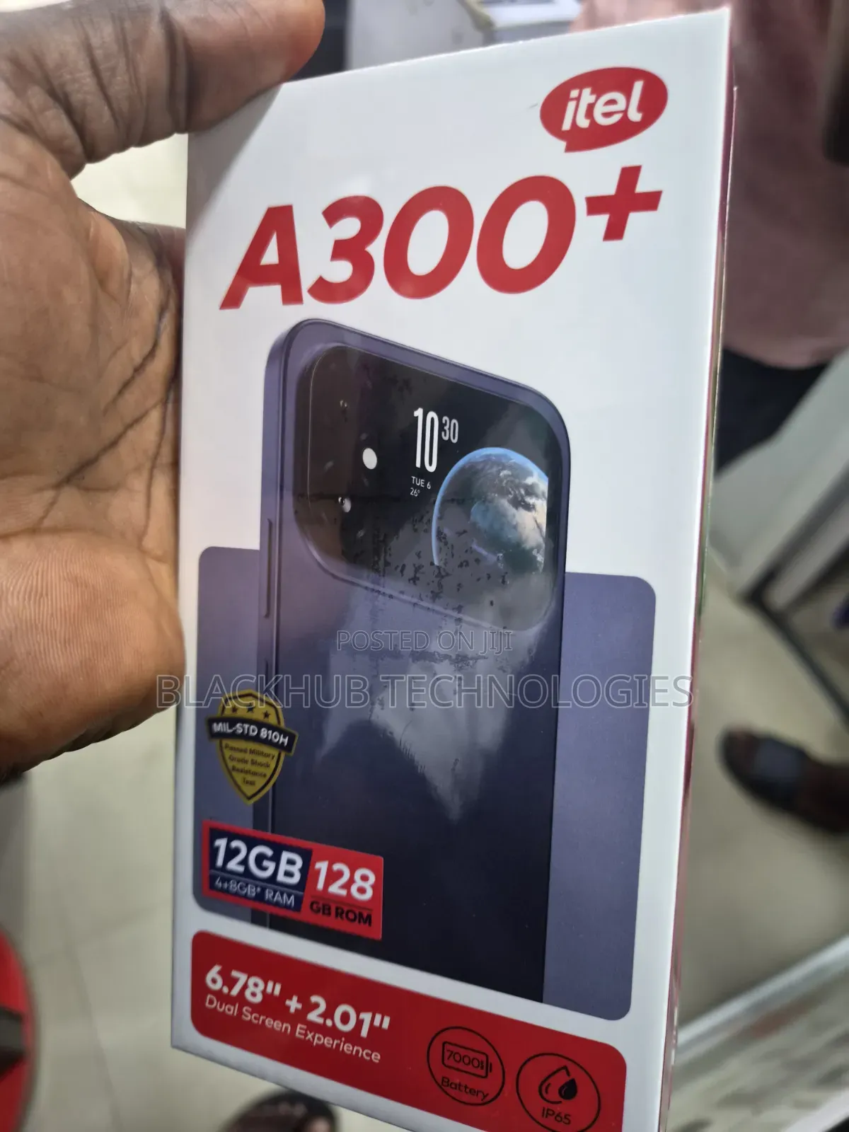 New Itel A200+ 128 GB Black