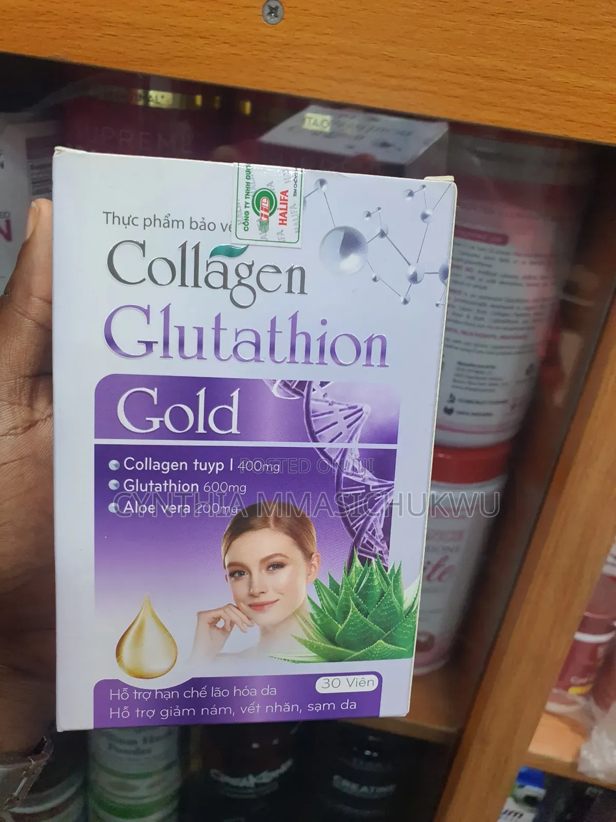 Collagen Glutathion Gold Dietary Supplement
