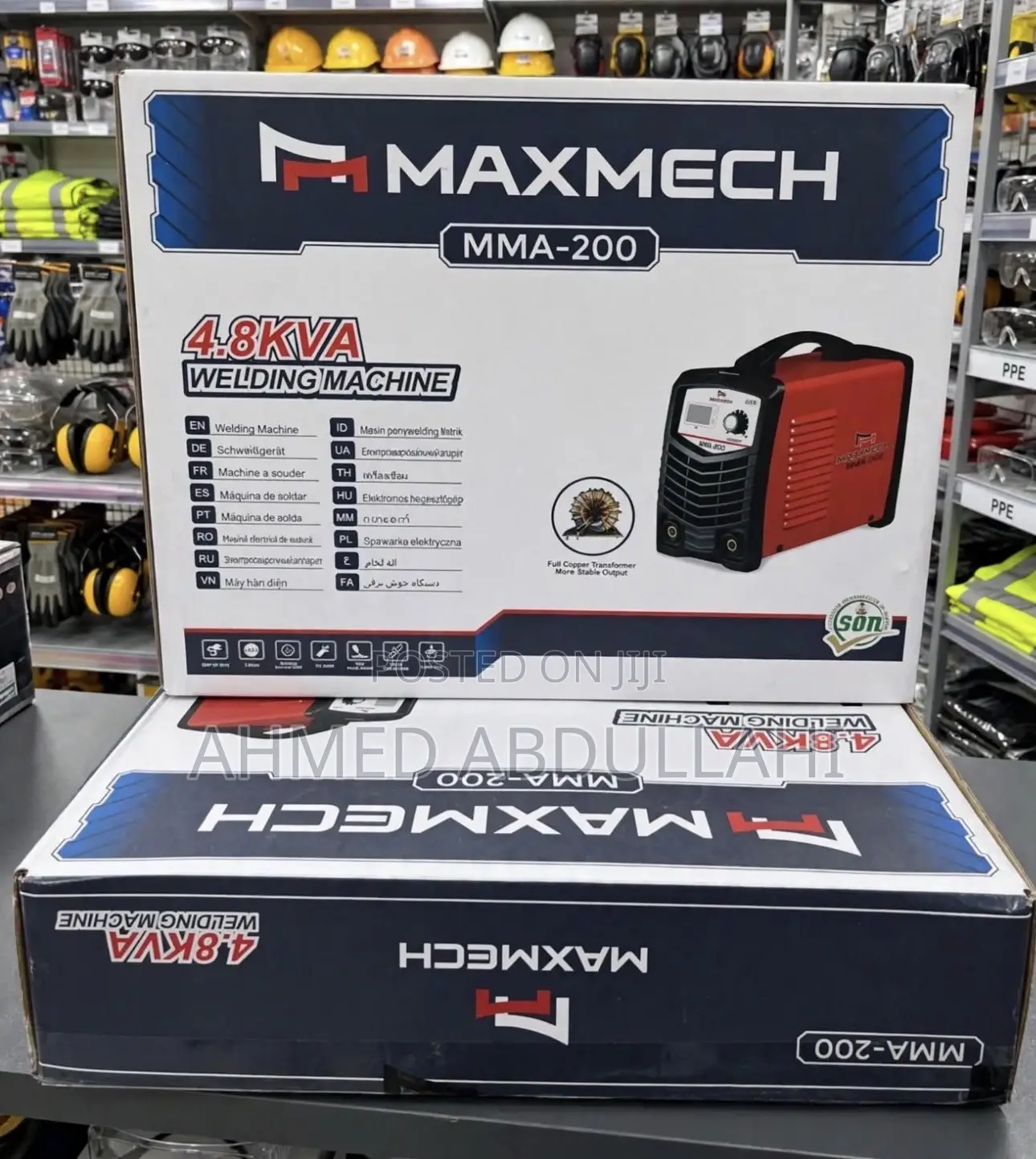 MAXMECH MMA-200 Inverter Welding Machine - Heavy Duty 200A