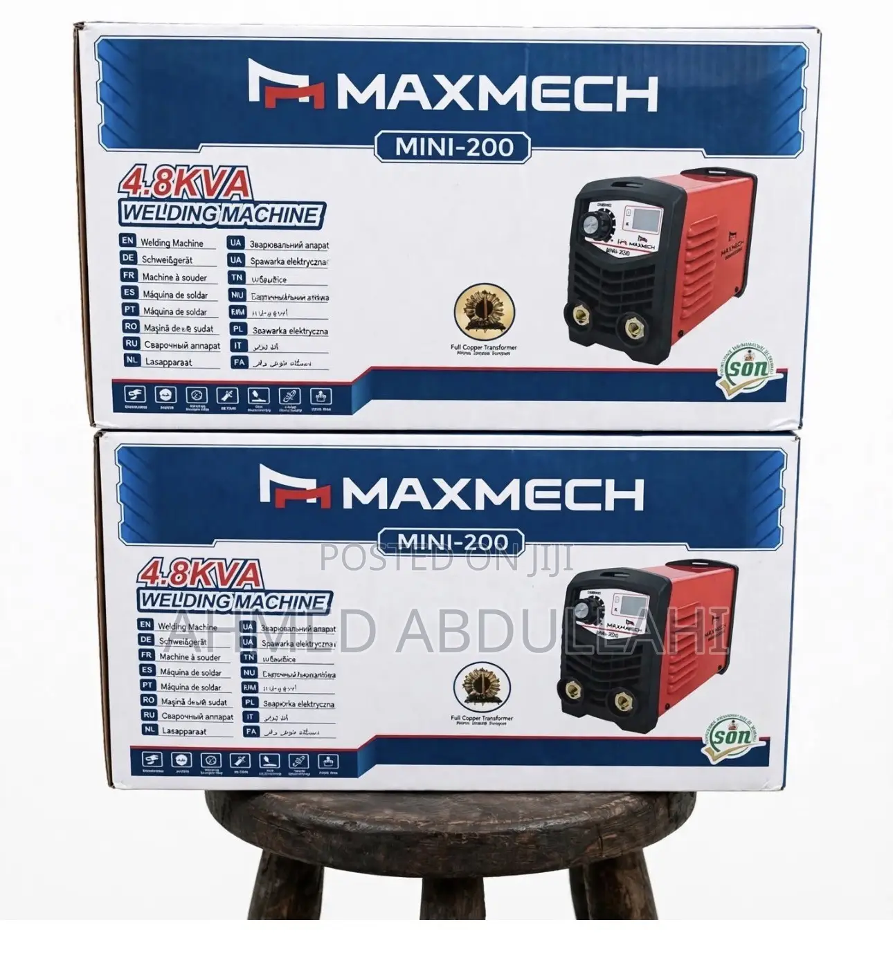 MAXMECH MMA-200 Inverter Welding Machine - Heavy Duty 200A
