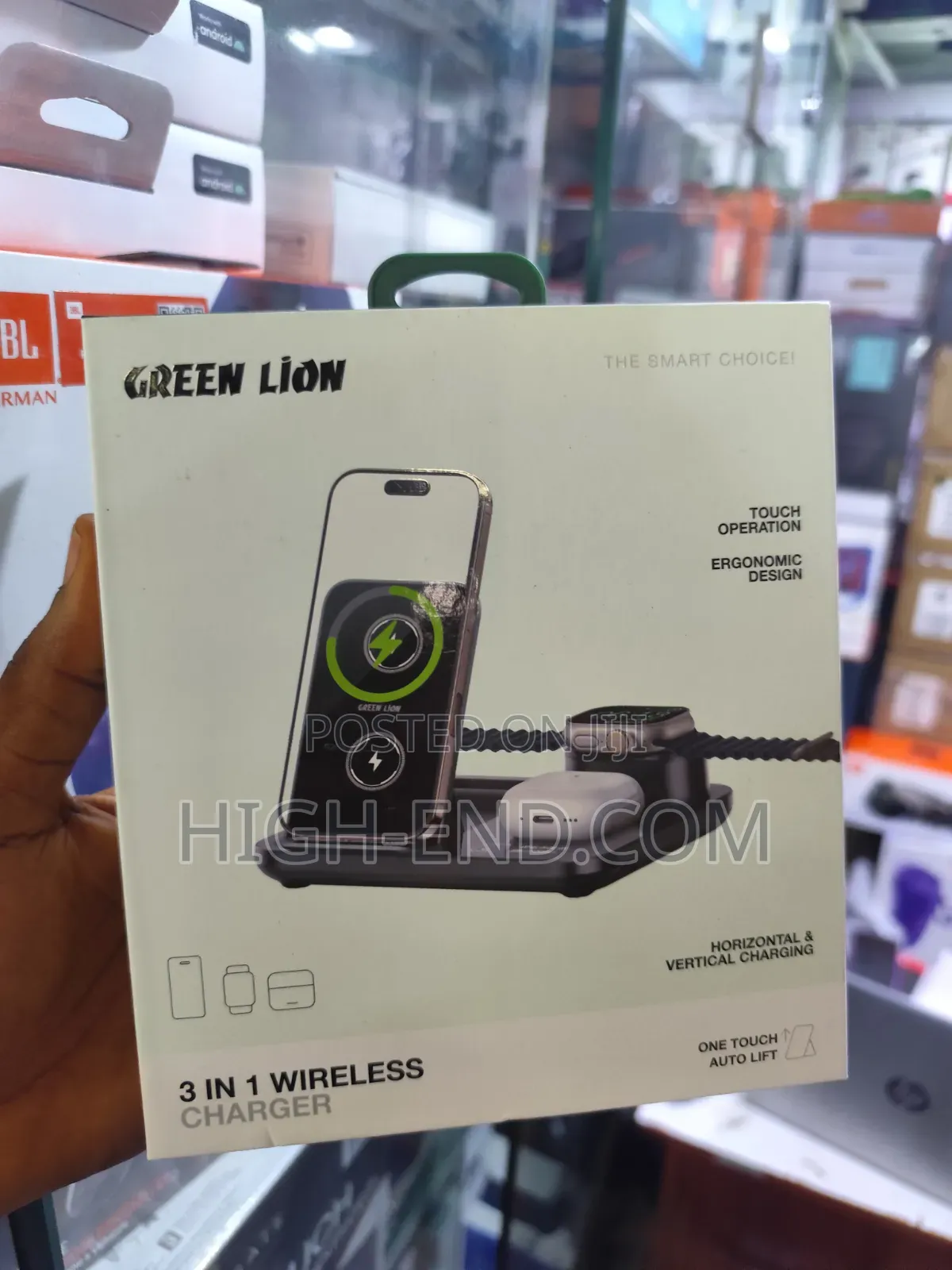 Green Lion 3 in 1 Wireless Charger