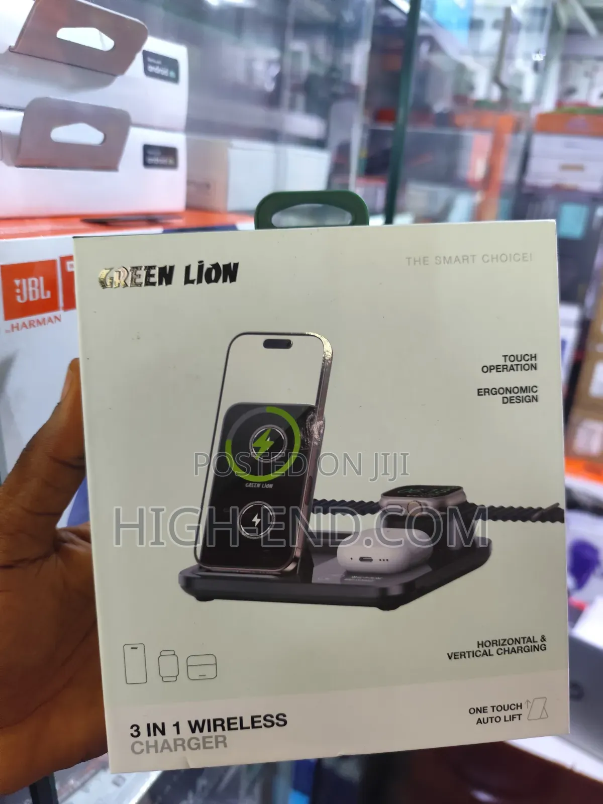 Green Lion 3 in 1 Wireless Charger