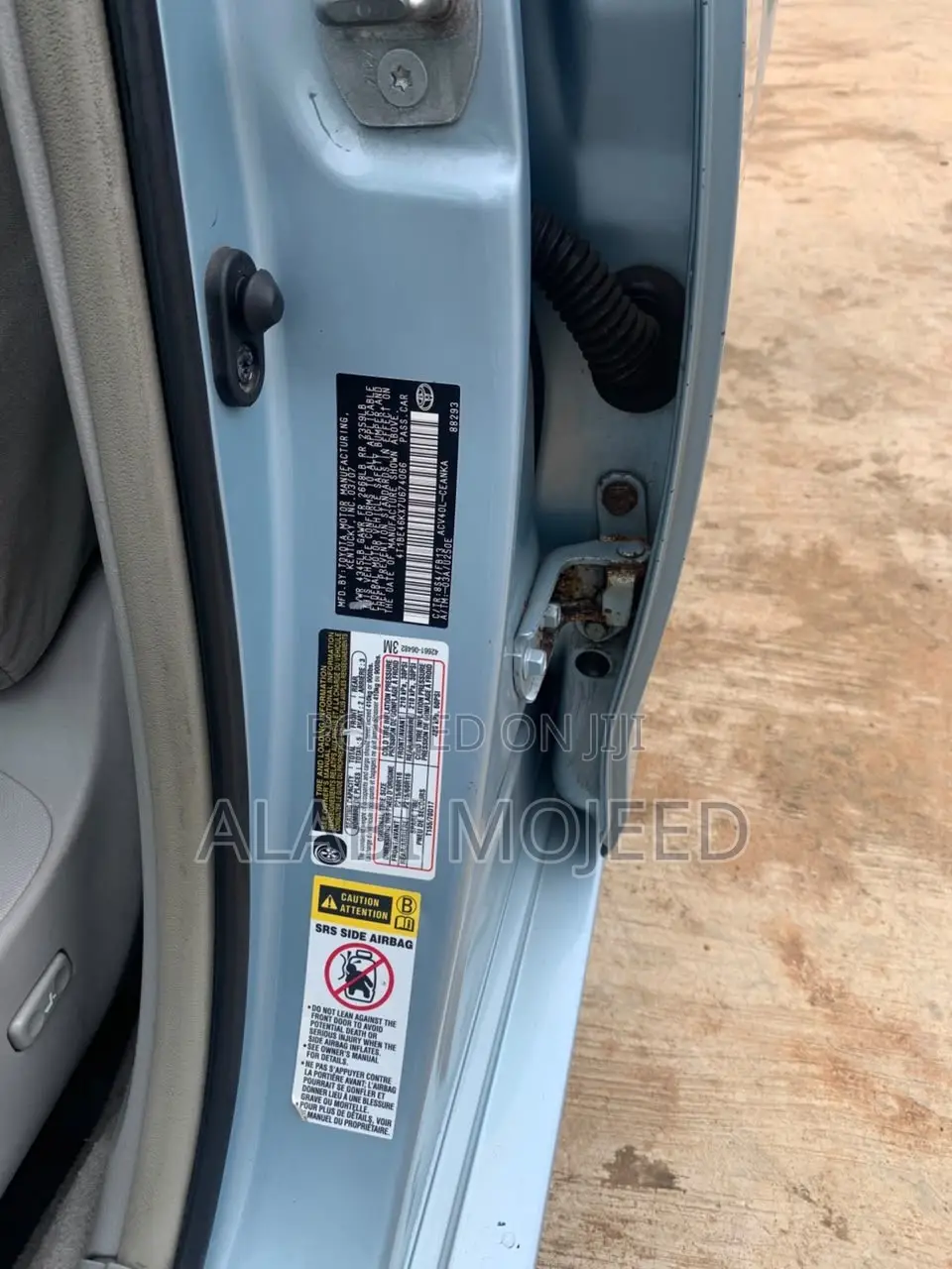 Toyota Camry 2.4 LE 2008 Blue