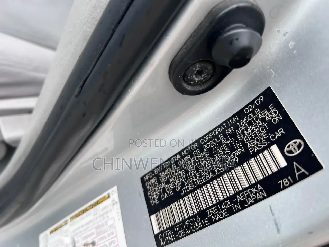 Toyota Corolla 2010 Silver