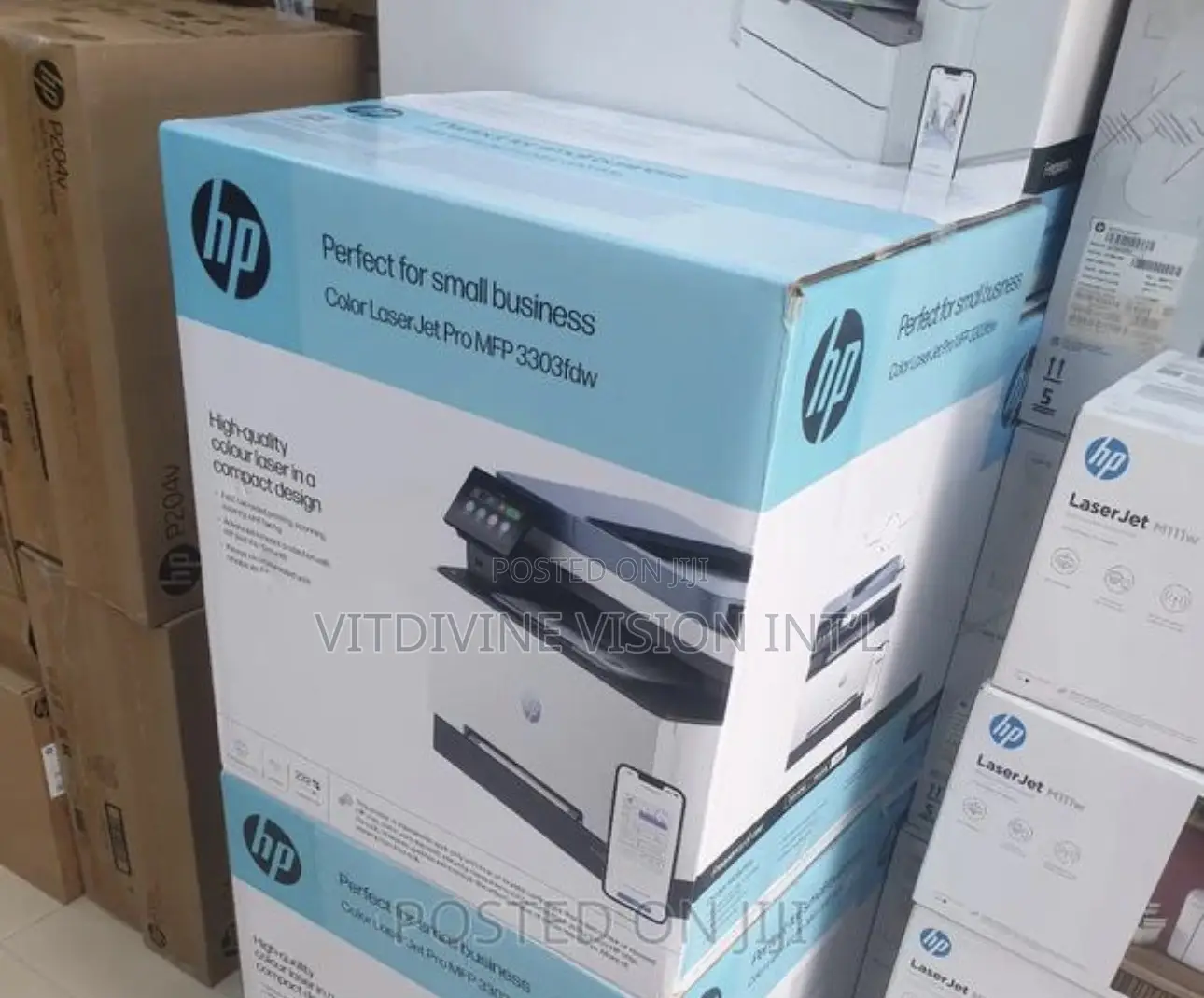 HP Color Laserjet Pro MFP 3303fdw Printer HP 207a Tonercyan