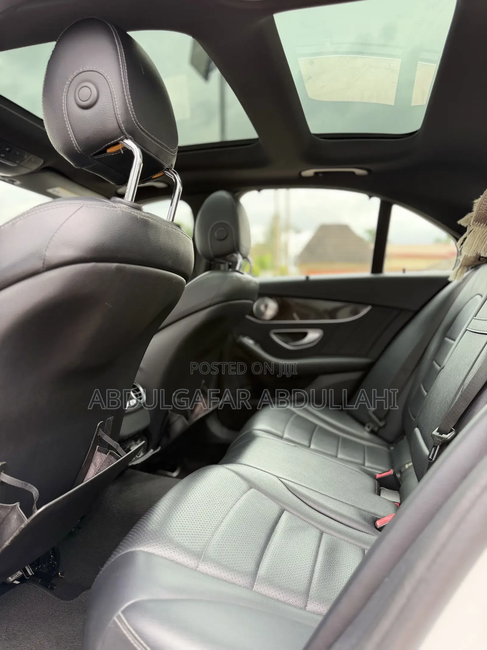 Mercedes-Benz C400 4Matic AWD Sedan (3.0L V6 7A) 2015 White