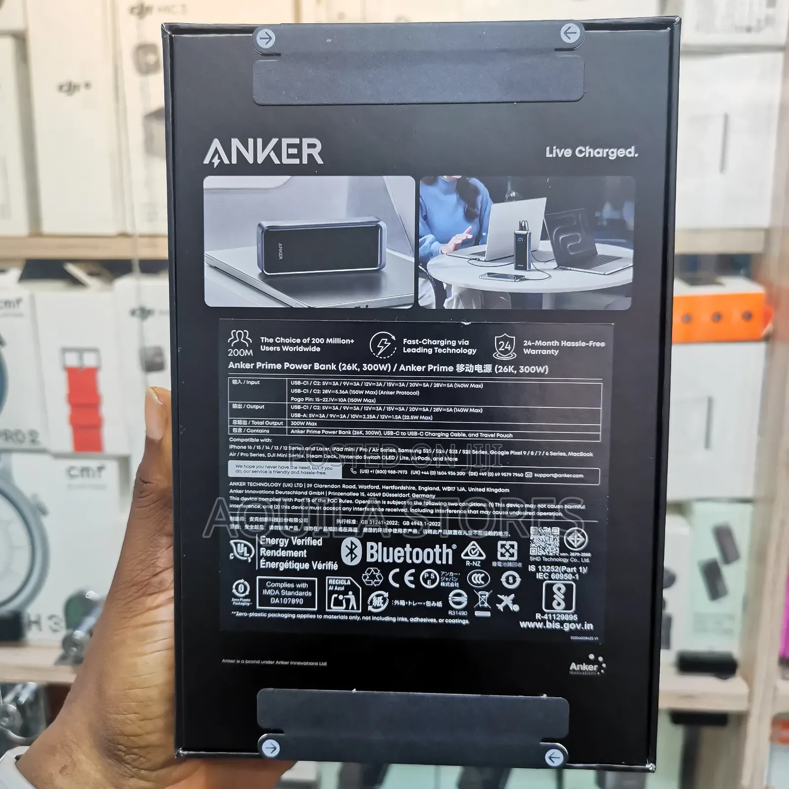 Anker Prime Power Bank (26,250mAh, 300W)