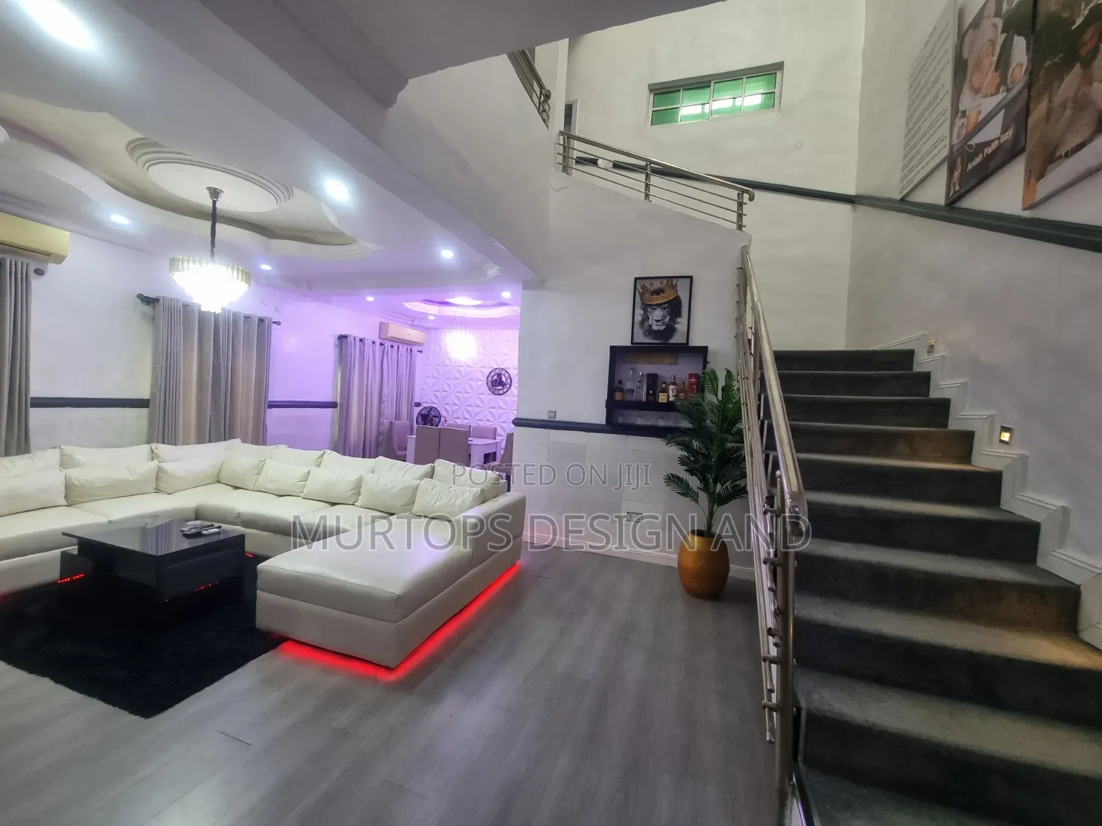 Furnished 4bdrm Duplex in Lekki Garden Phase 2, Abraham Adesanya Estate